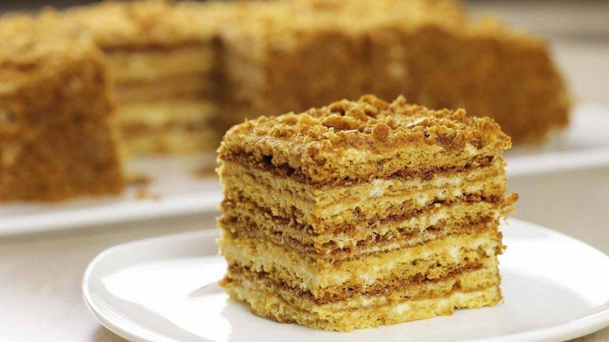 Шифоновый медовик