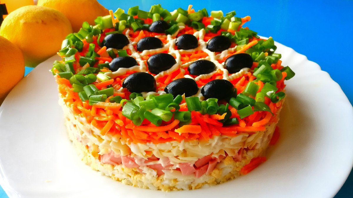 Салаты для праздничного стола