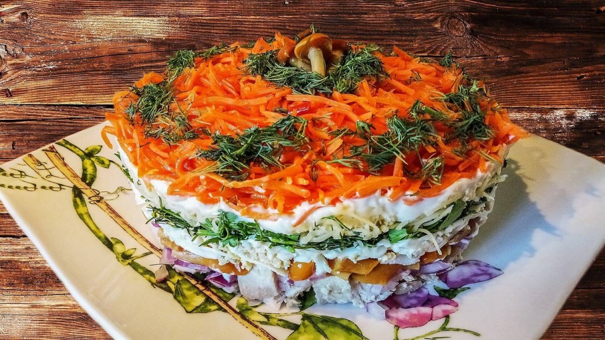 Салат Сосновый Бор