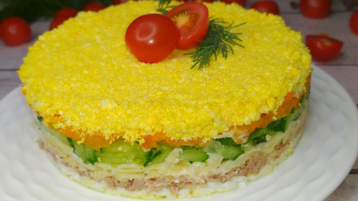 Салаты для праздничного стола