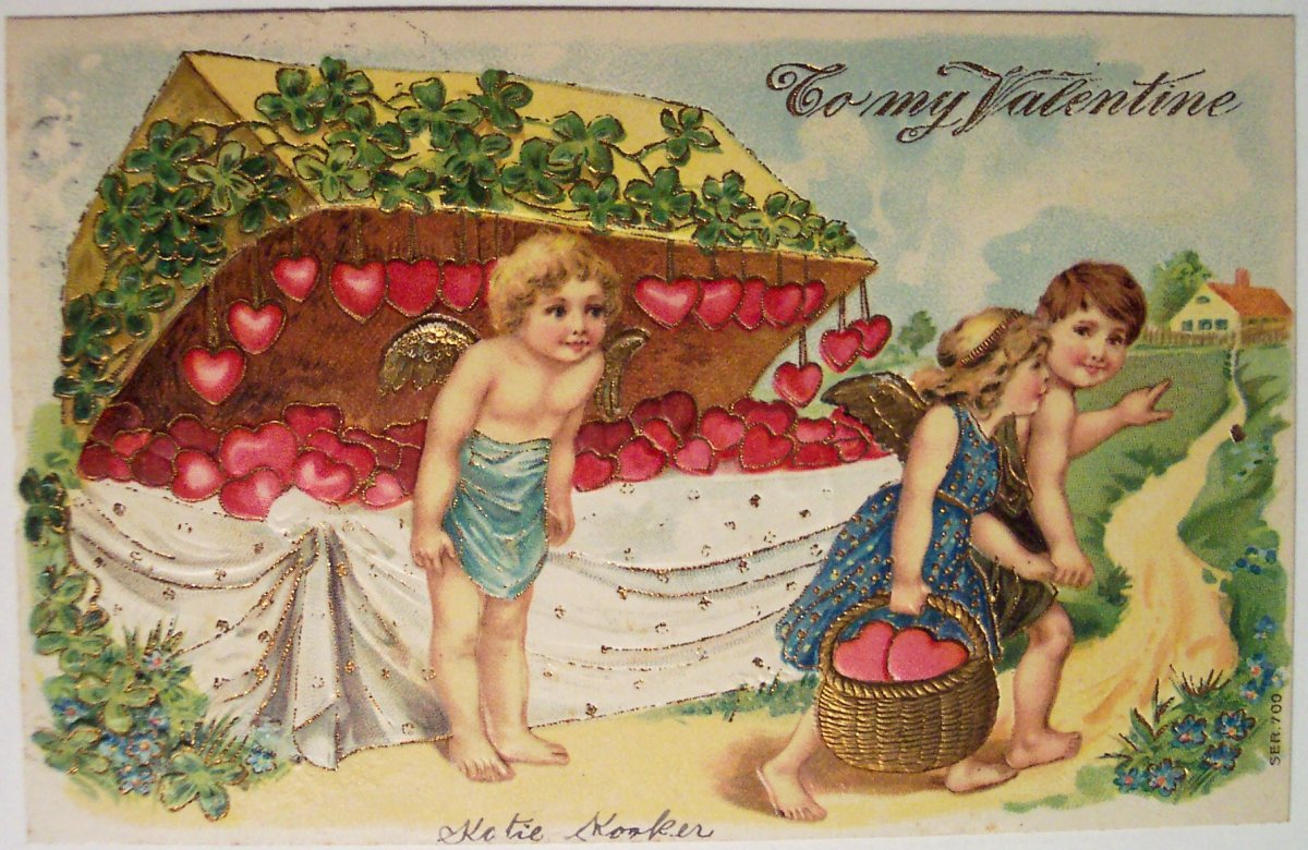 День Валентина Винтаж