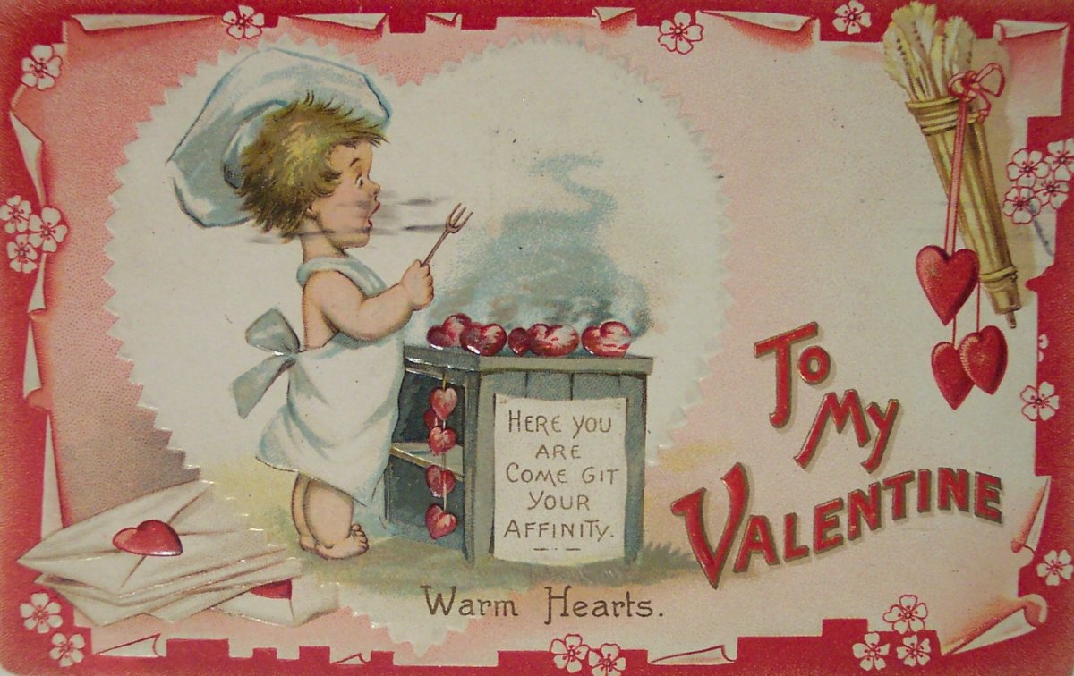 С днем Святого Валентина ретро