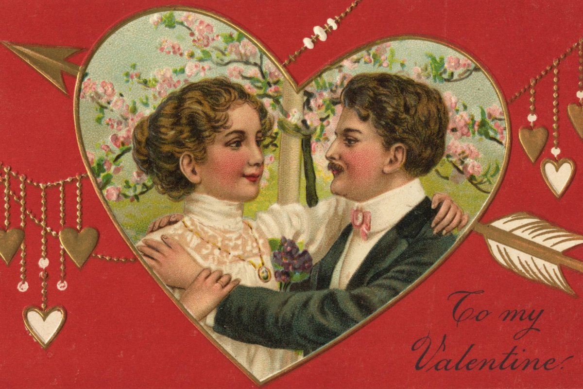 День Святого Валентина Винтаж