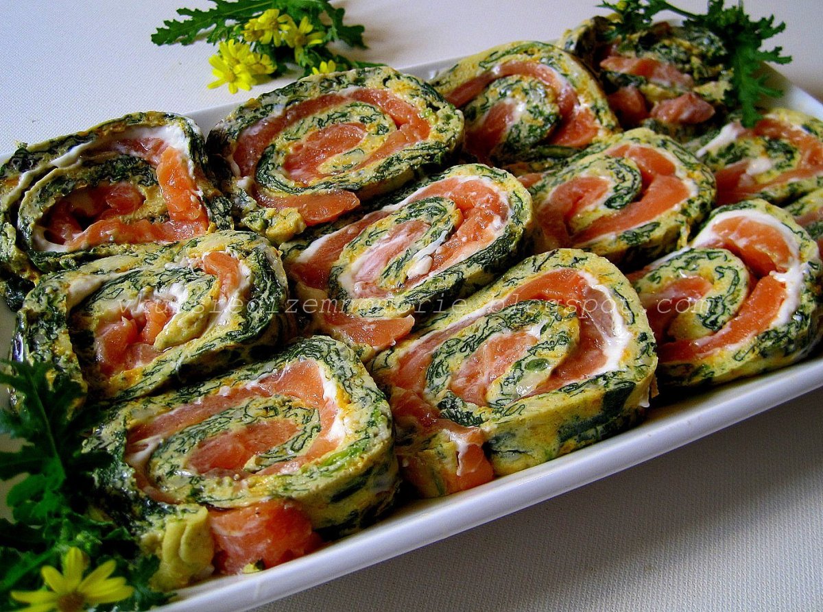 Закусочные рулетики