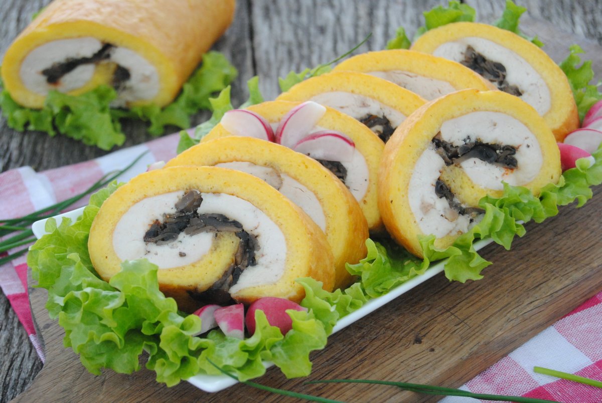 Новогодние закуски из лаваша