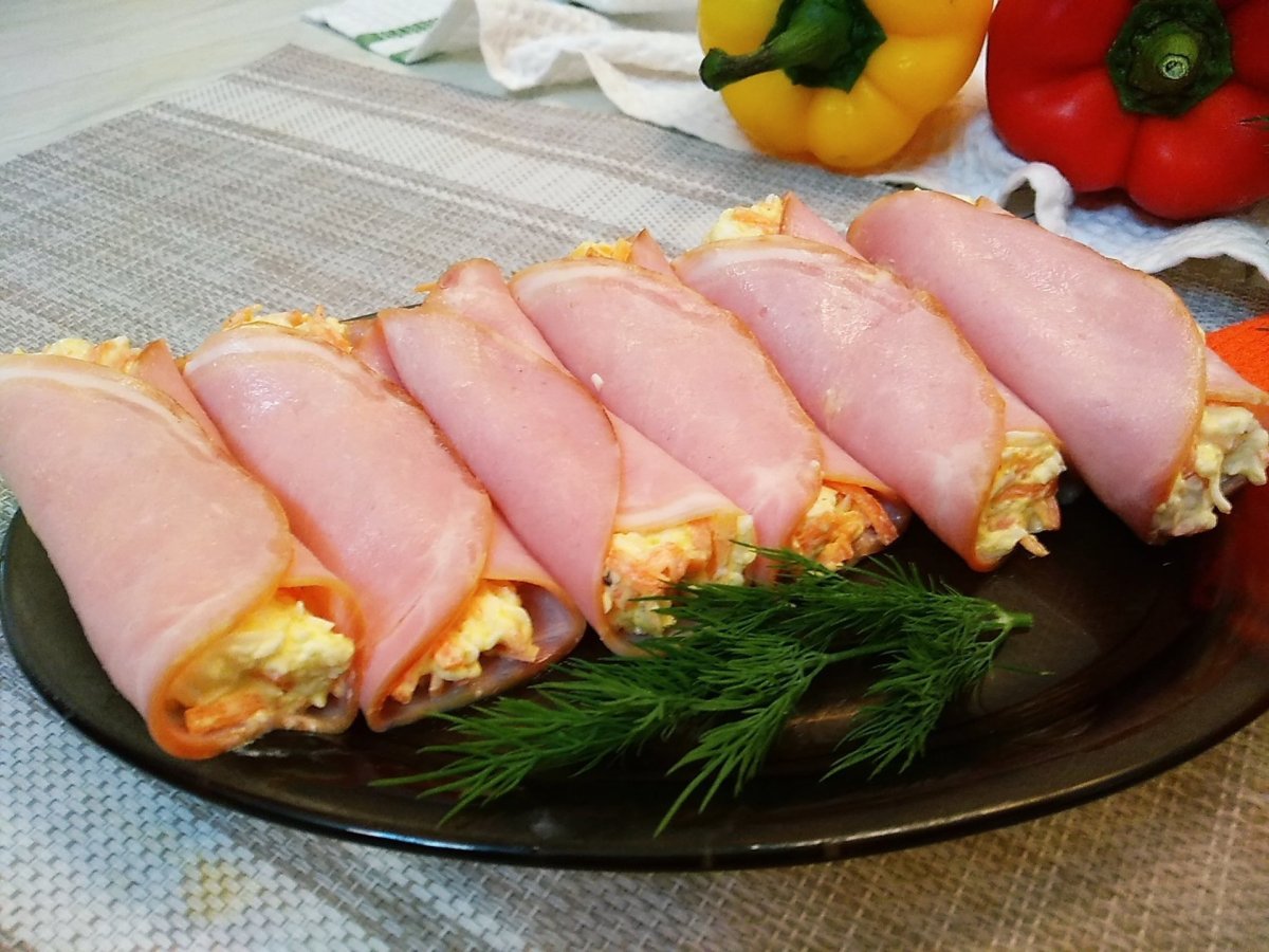 Закуски из лаваша