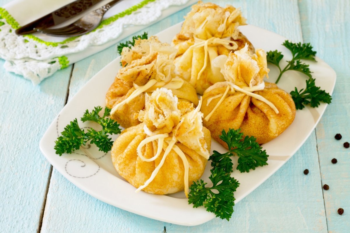 Закуска из блинов