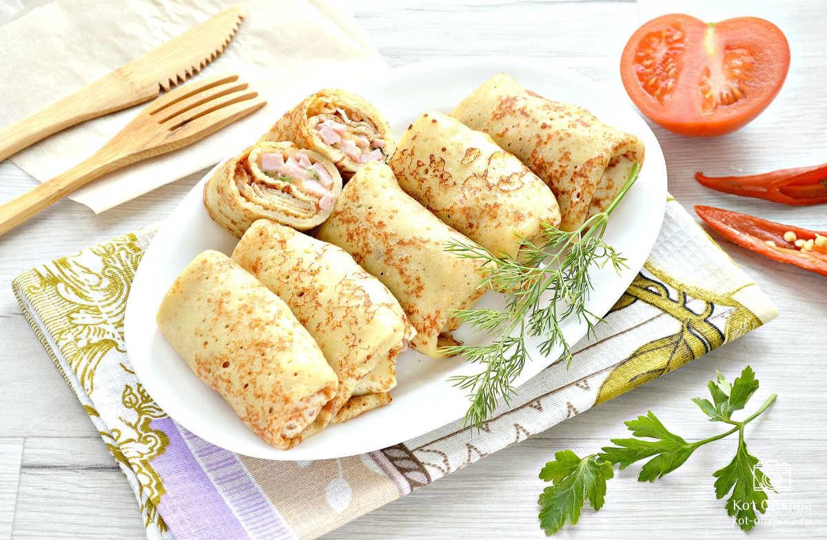 Блинные мешочки