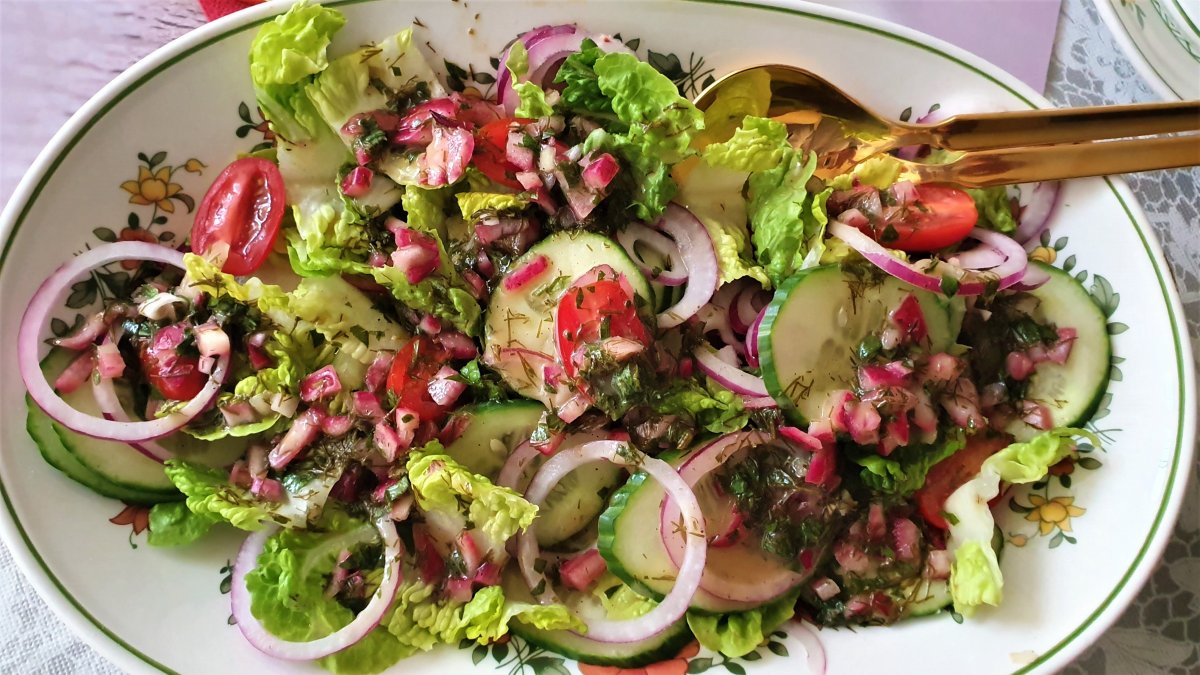 Салаты без майонеза