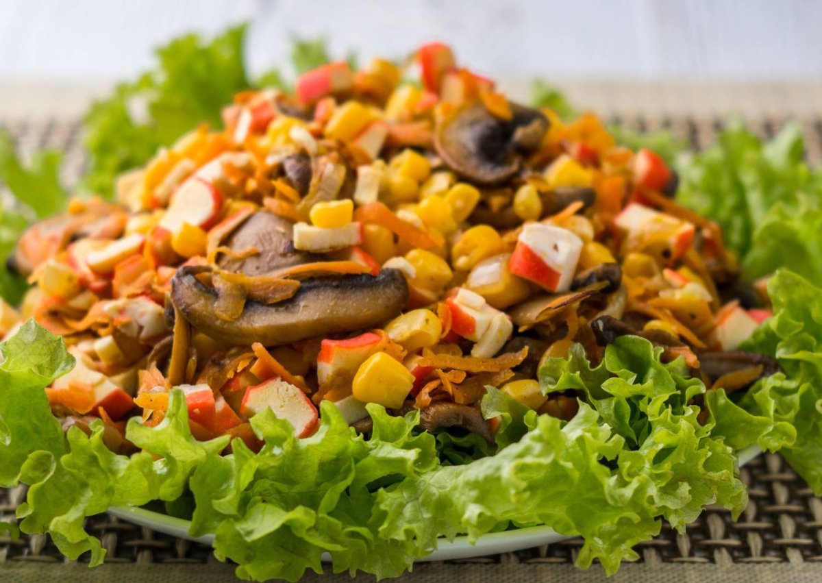 Салаты без майонеза на праздничный стол