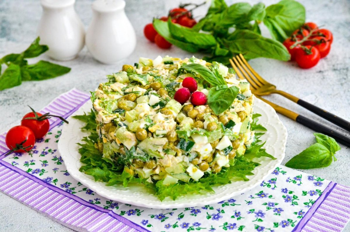 Салаты без майонеза на праздничный стол