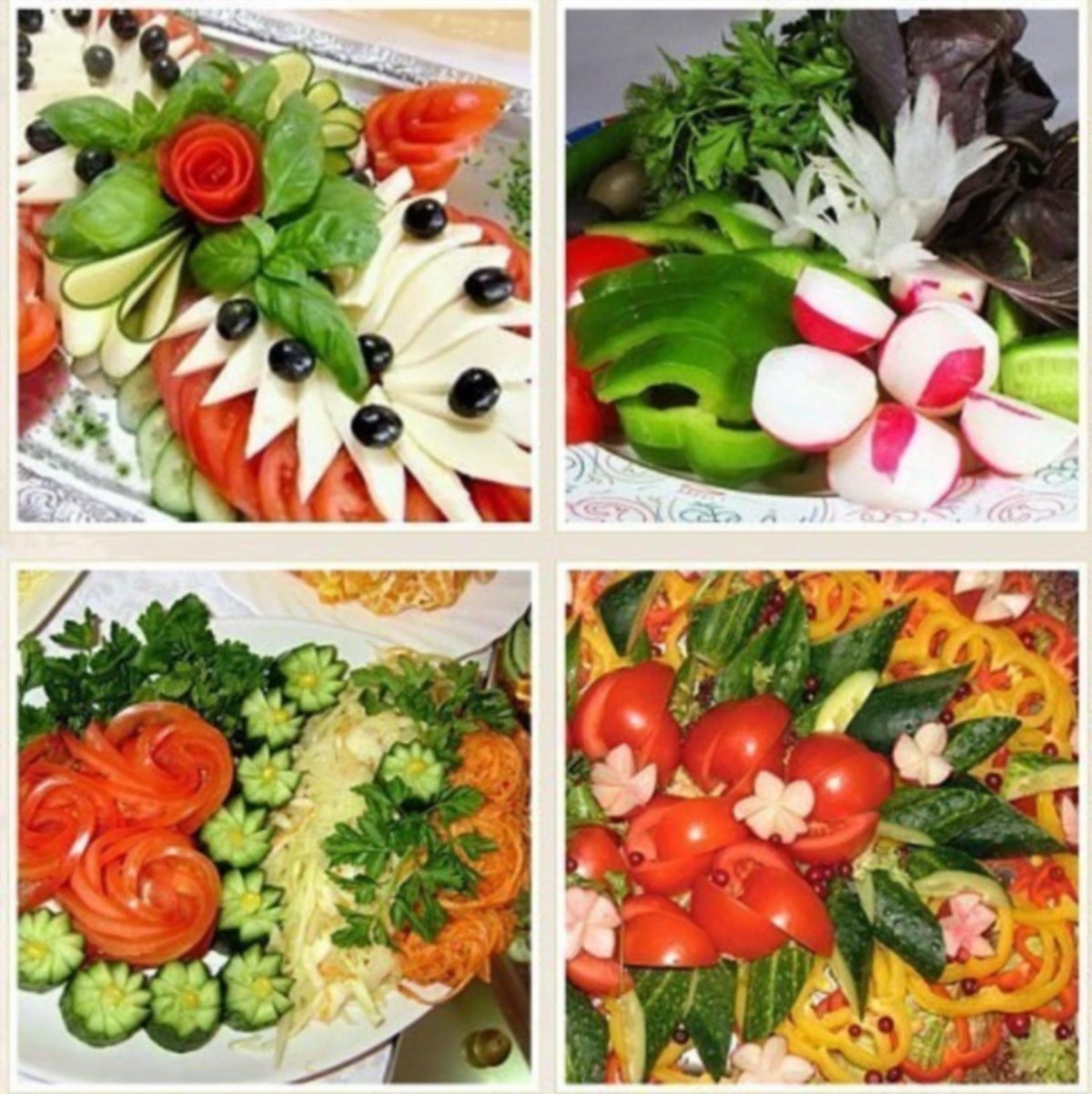 Украшения из фруктов