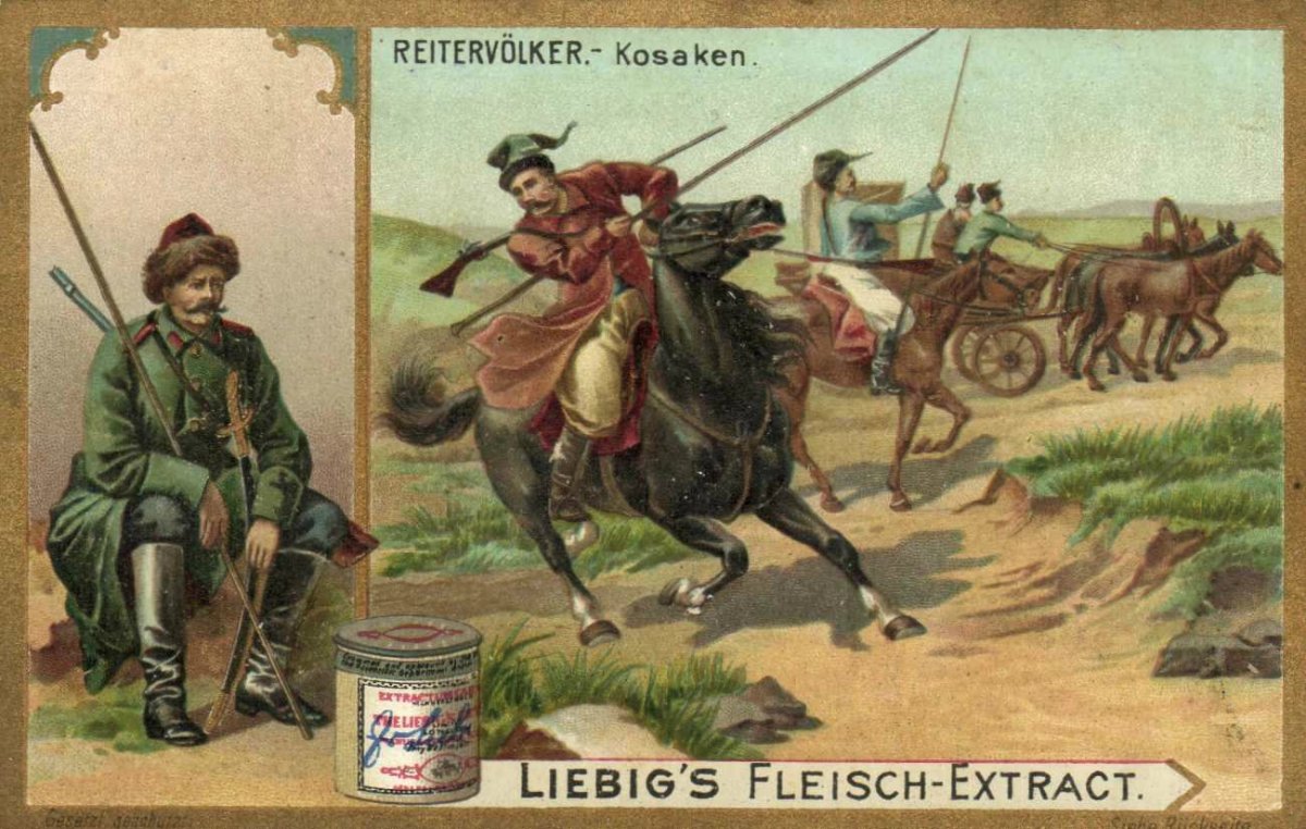 Казаки на почтовых открытках