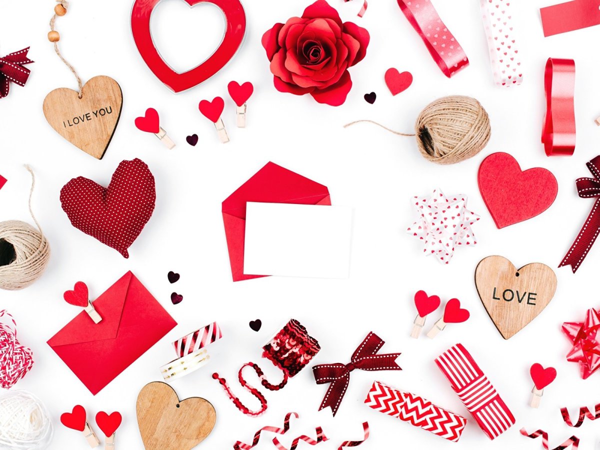 Коллаж на день Святого Валентина