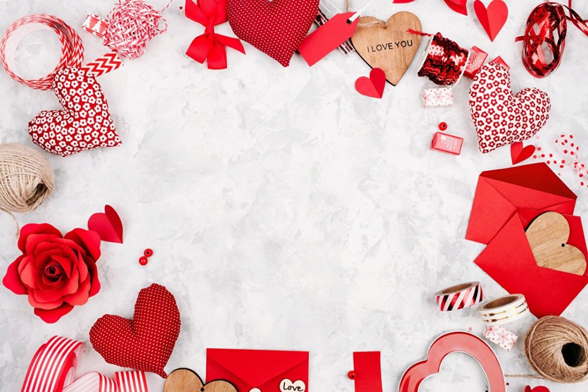 Обои с сердечками