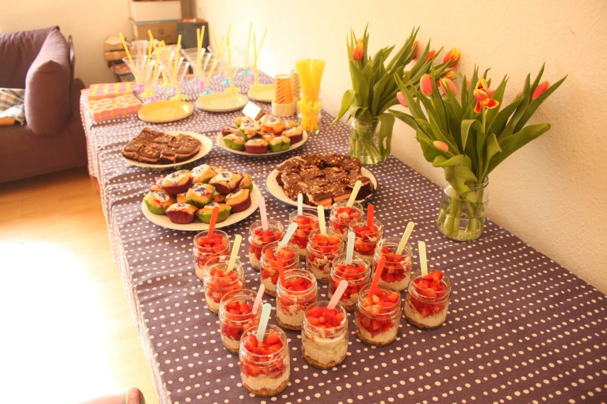 Детский стол на праздник