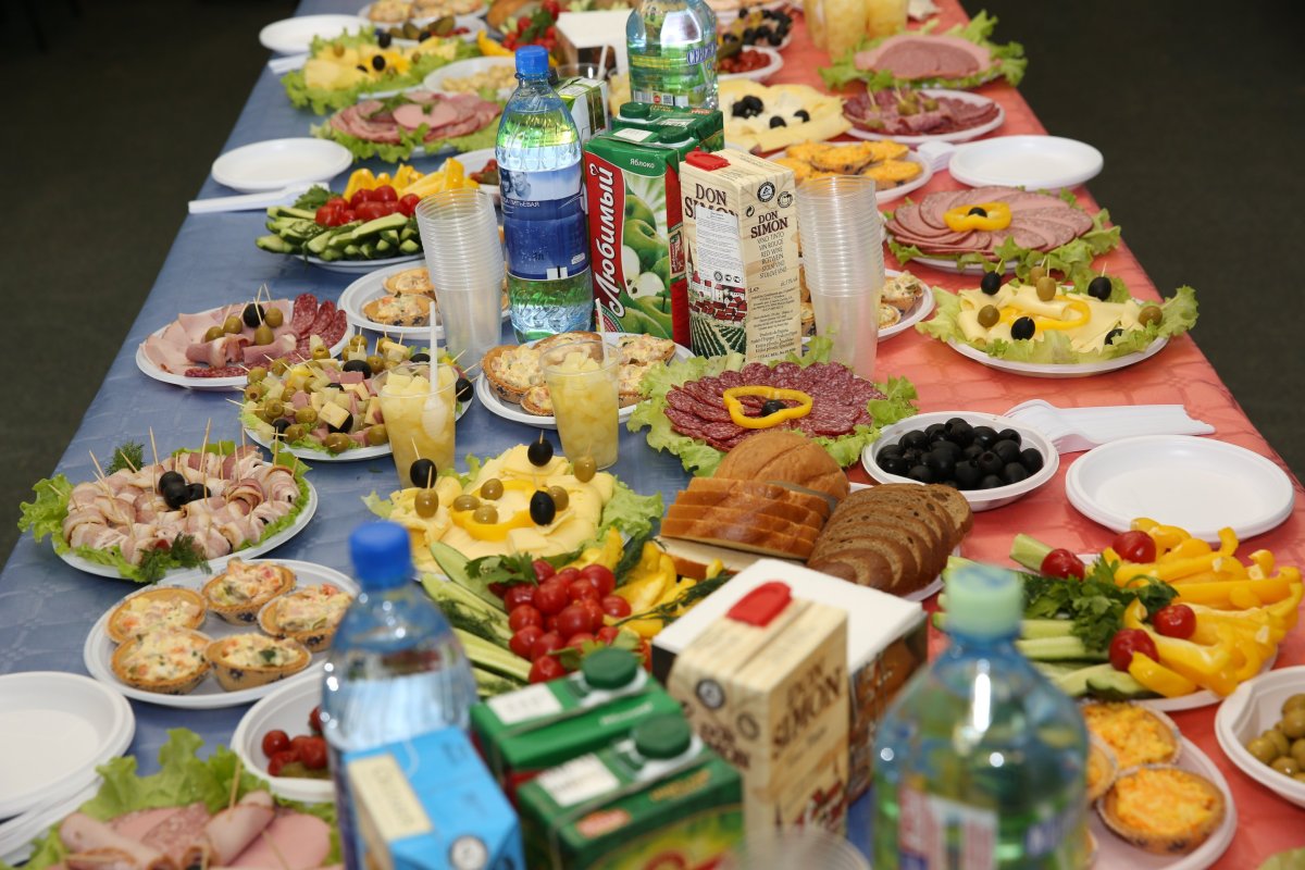 Угощения на детский день рождения