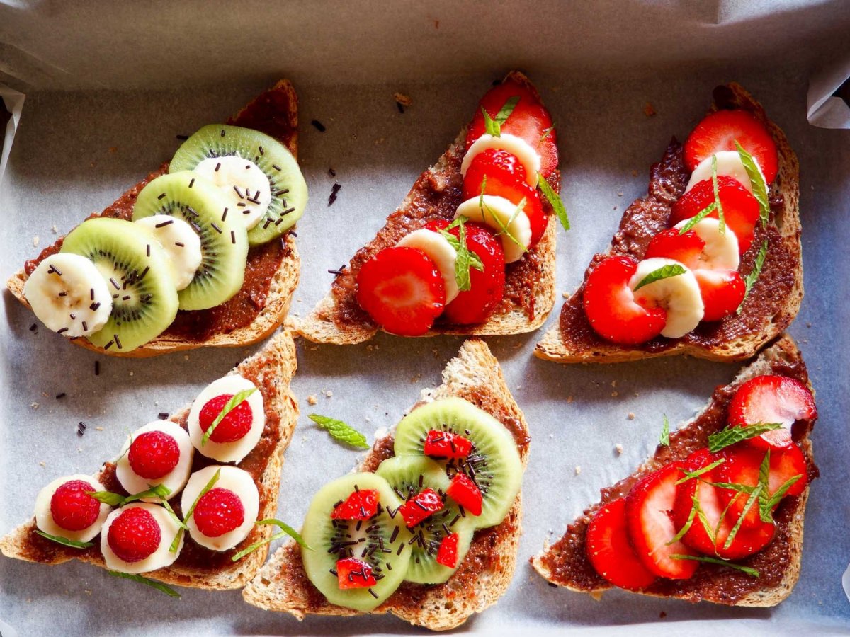 Фруктовые бутерброды