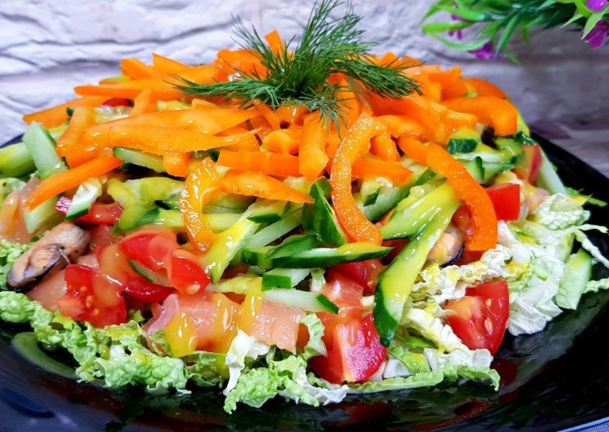 Греческий салат на праздничный стол