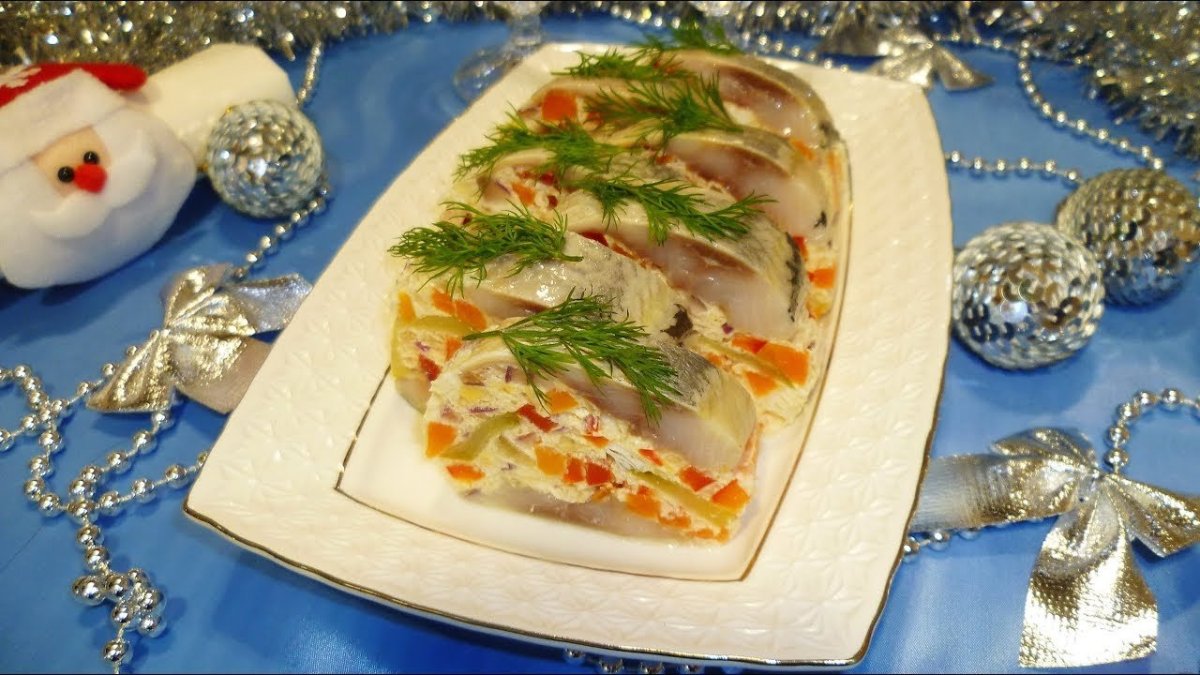 Закуска "тарталетки с сельдью"