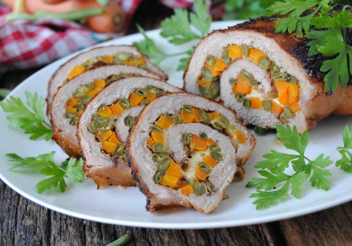 Селедка под шубой в багете