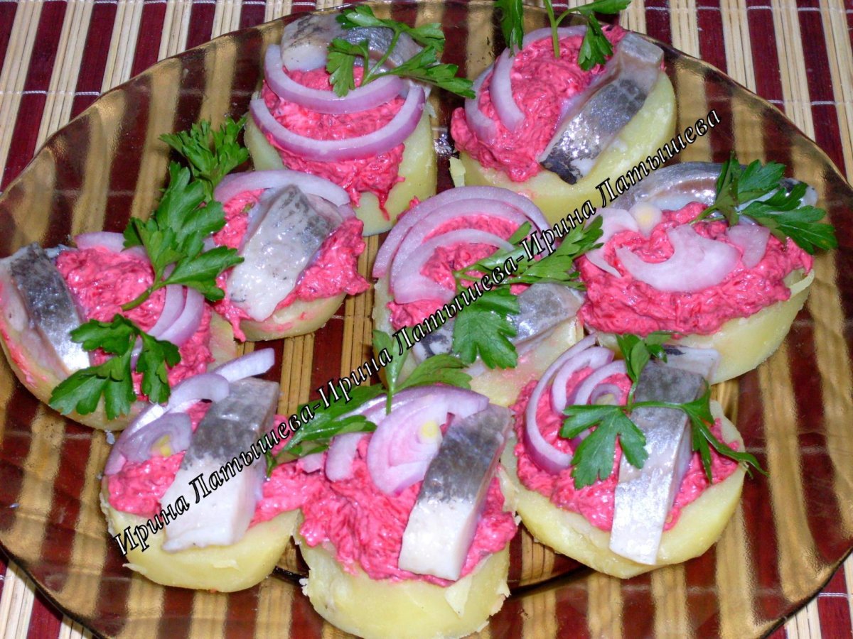 Фаршированная сельдь "Королева бала"