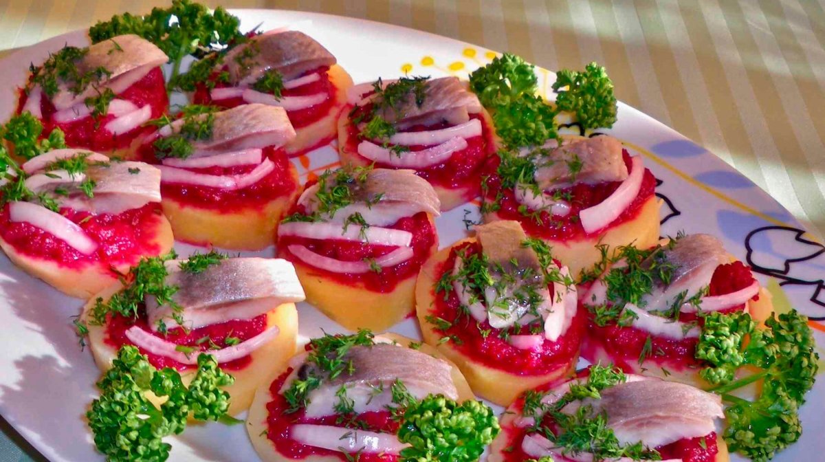 Селедка на новогодний стол