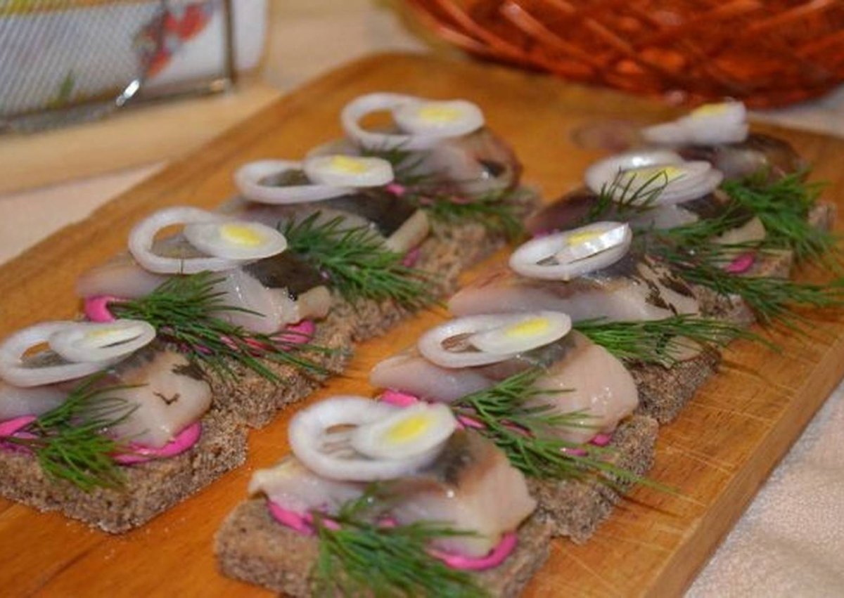 Закуска из селедки