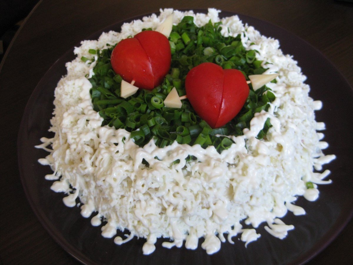 Салат Мимоза индигриенты