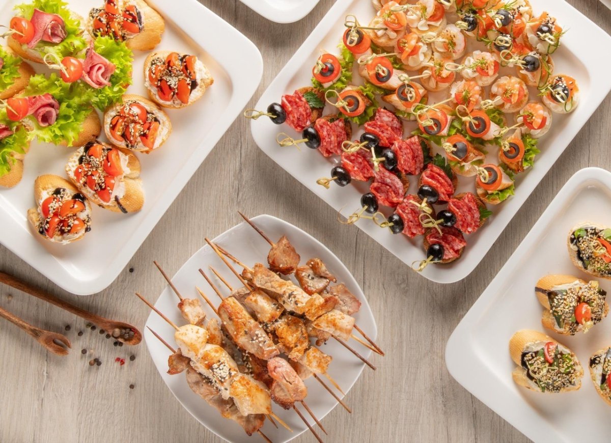 Украшение салатов