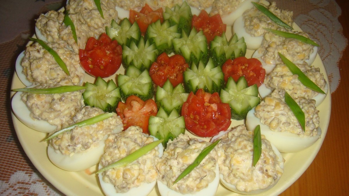 Холодные закуски на стол