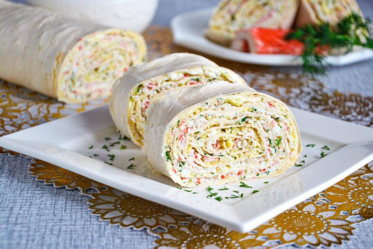 Закуски рулеты