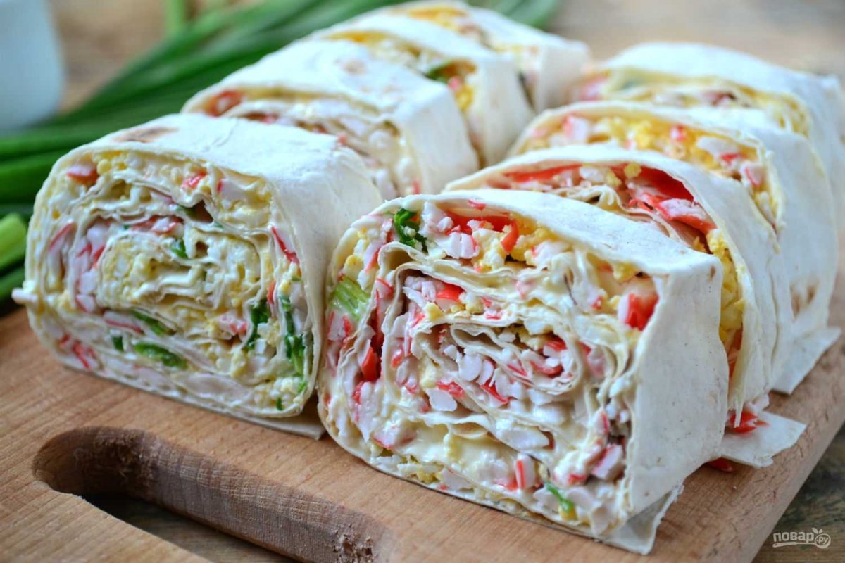 Рулет в лаваше