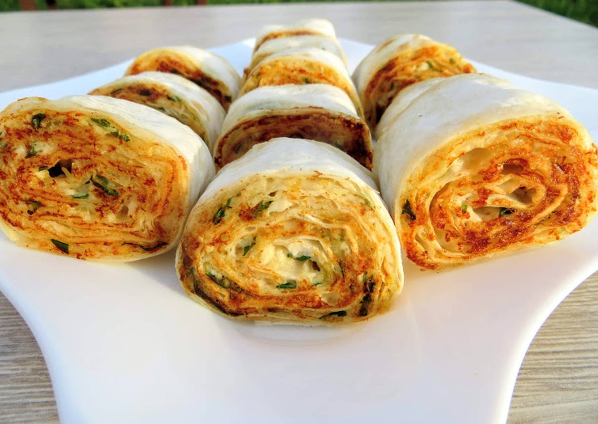 Закуски из лаваша