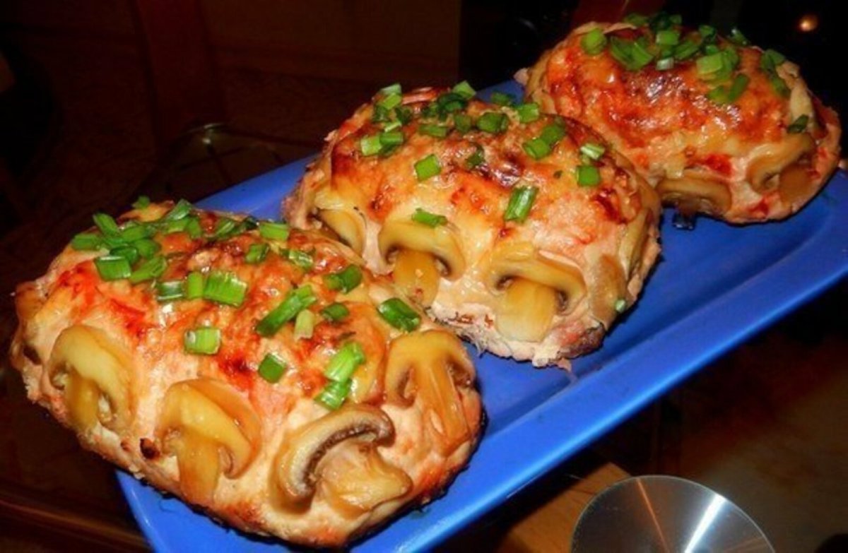 Капрезе с куриной грудкой