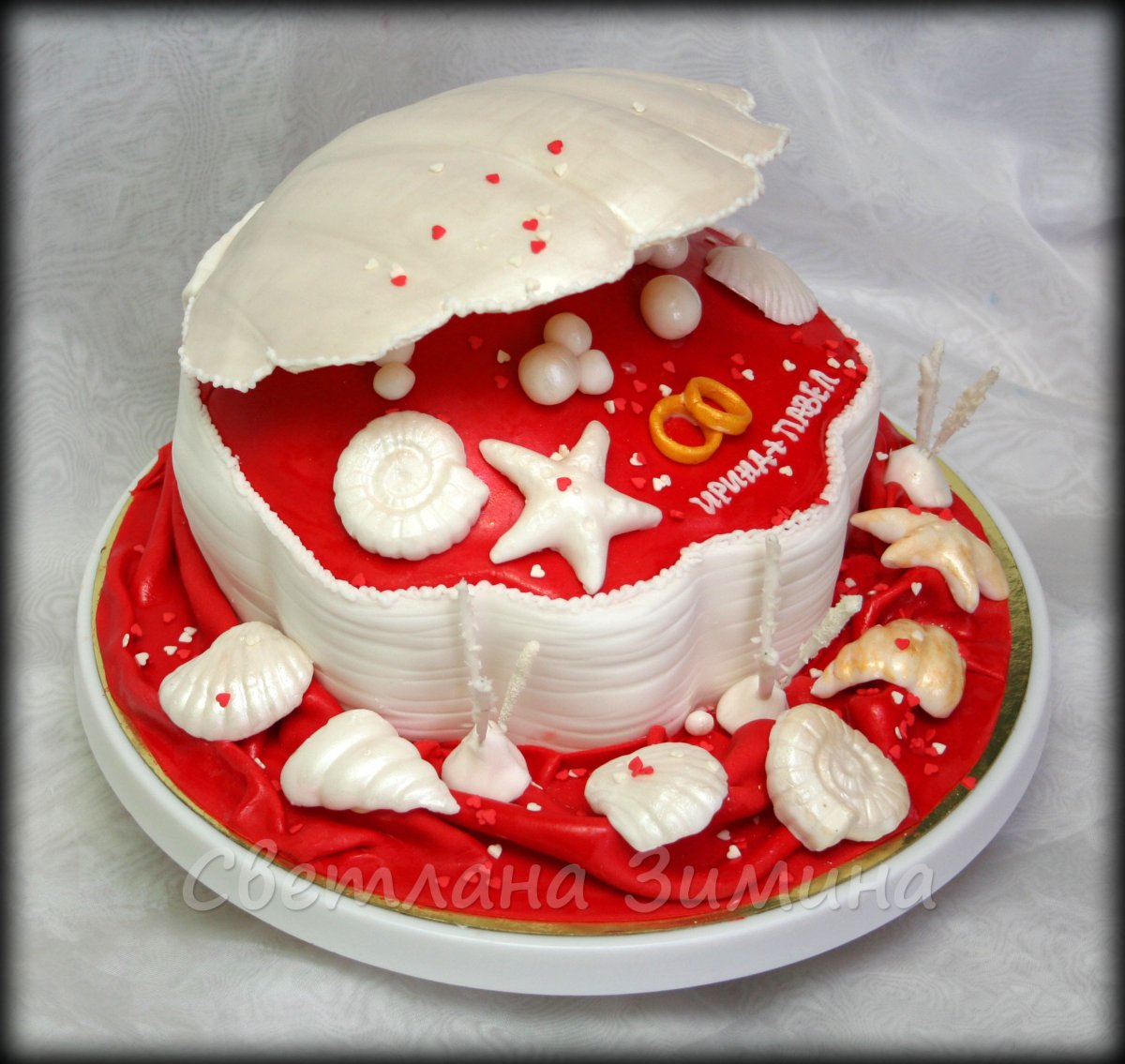 Бенто торт на годовщину свадьбы