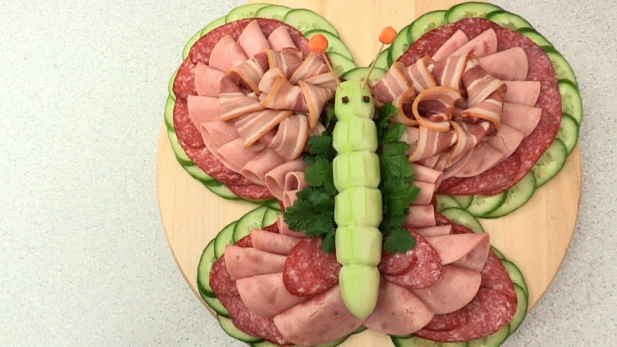 Новогодняя колбаса