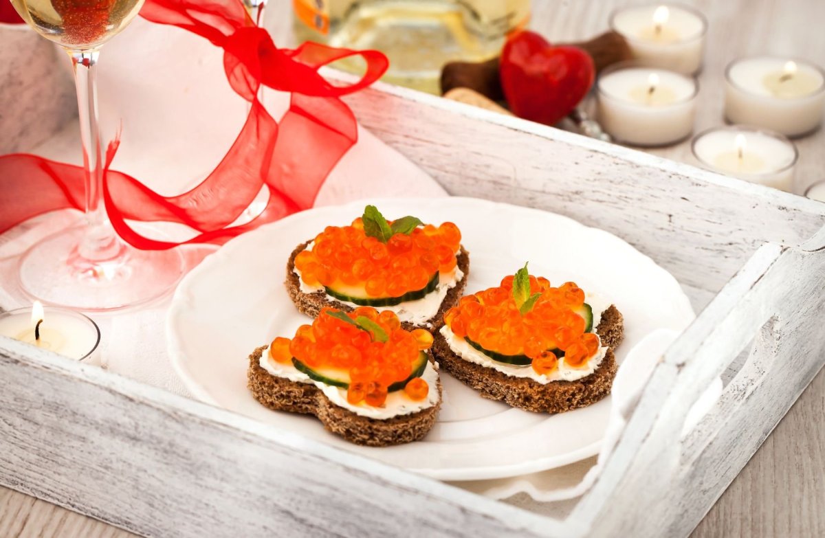 Икра на новогоднем столе