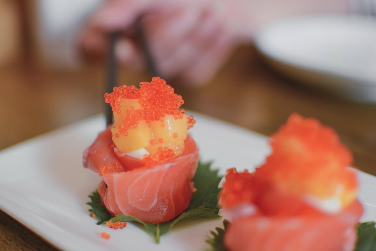 Блюда с икрой