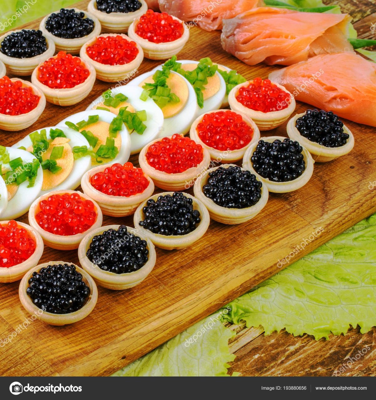 Завтрак с икрой