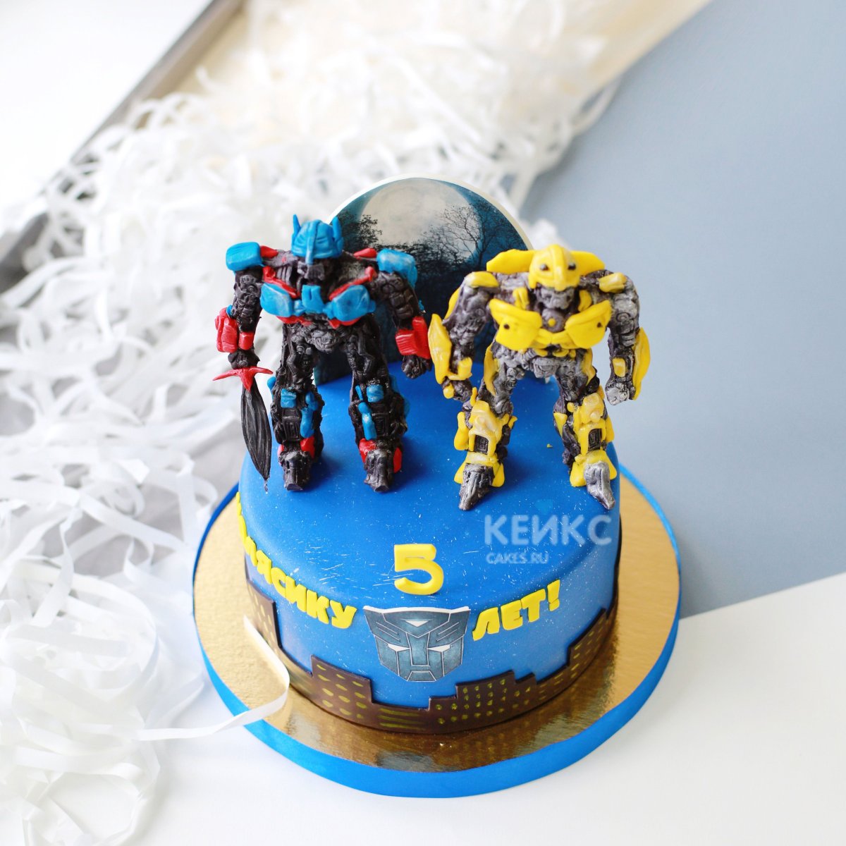 Торт трансформеры для мальчиков
