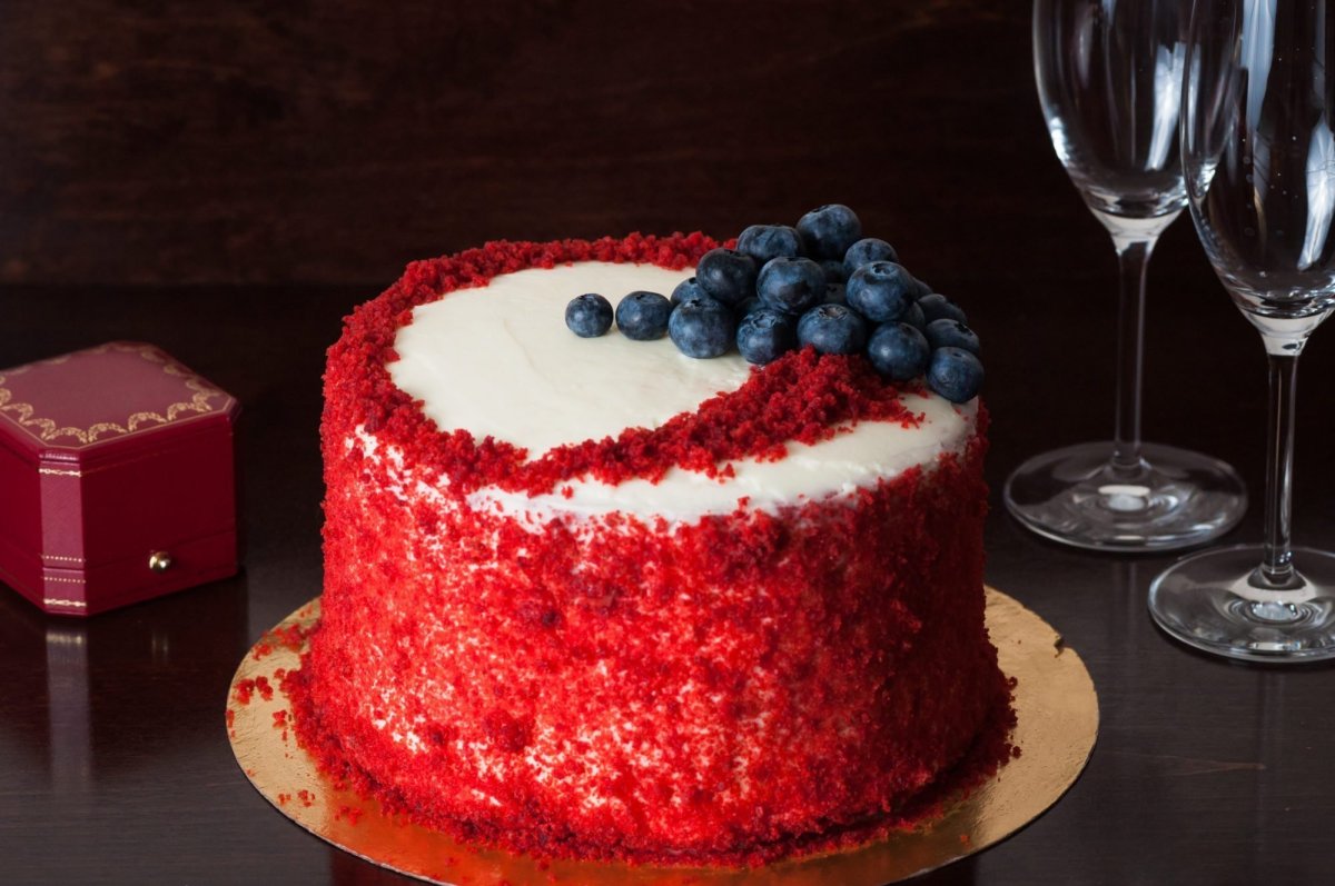 Торт красный бархат Шоколадница
