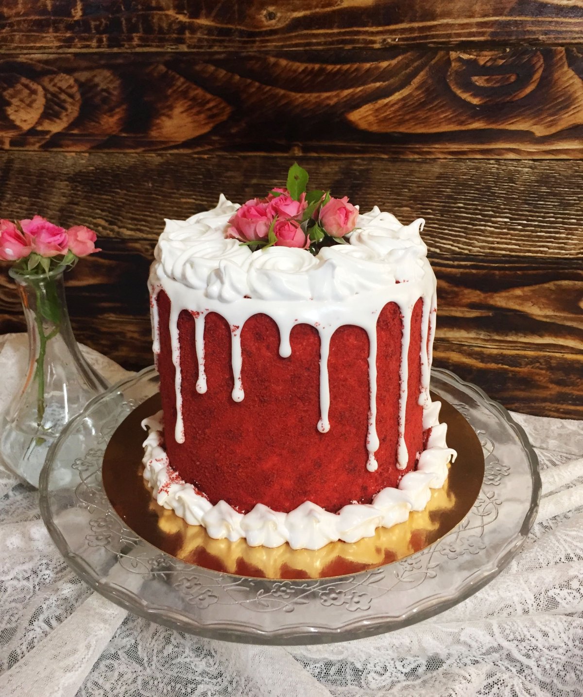 Вупи Пай торт красный бархат