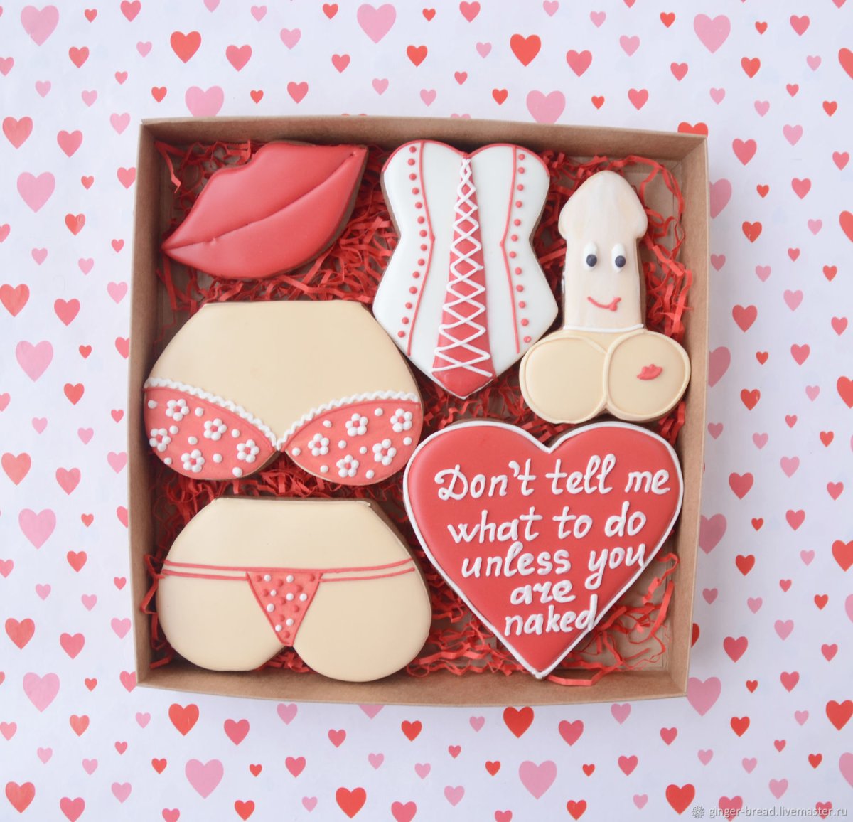 Пряники в стиле пайпинг