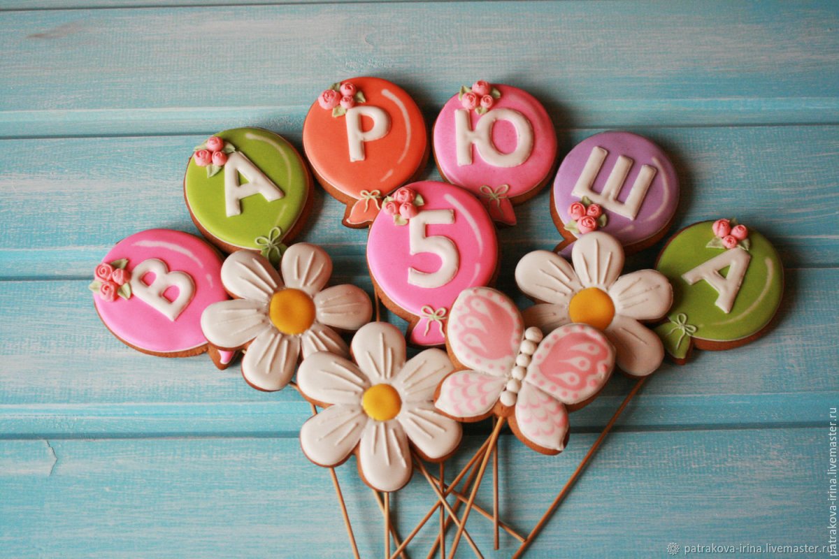 Роспись имбирных пряников