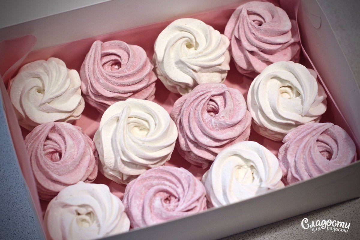 Торт из зефира