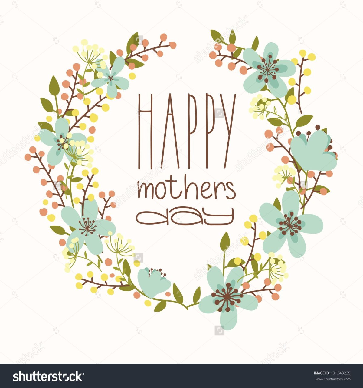 С днем матери Минимализм