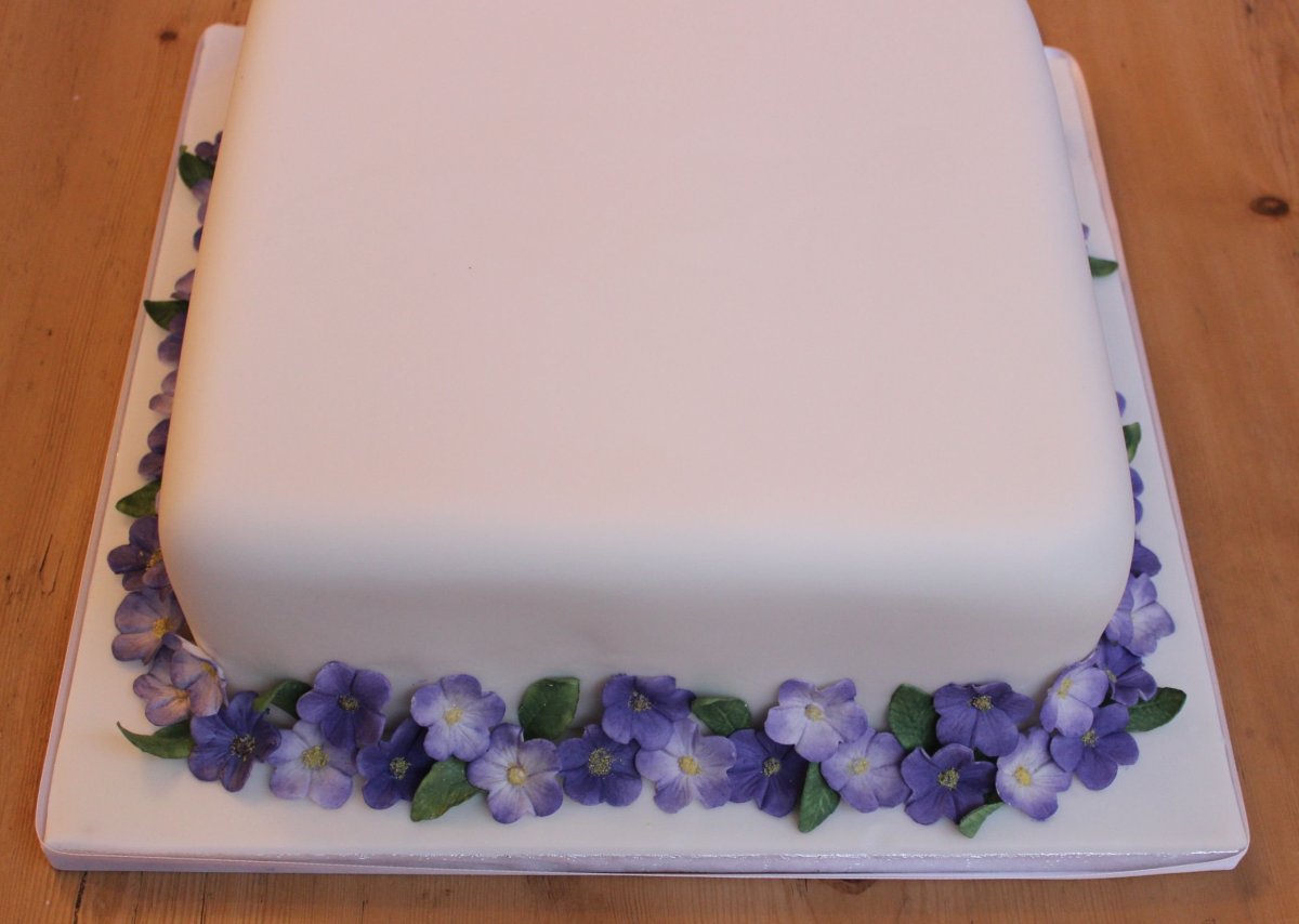 Торт одноярусный прямоугольный