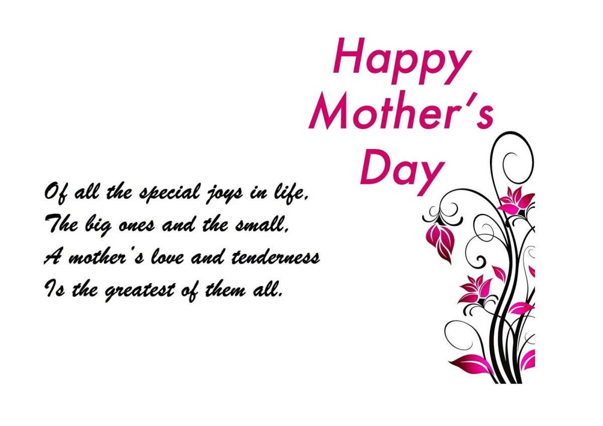 Стих про маму для детей