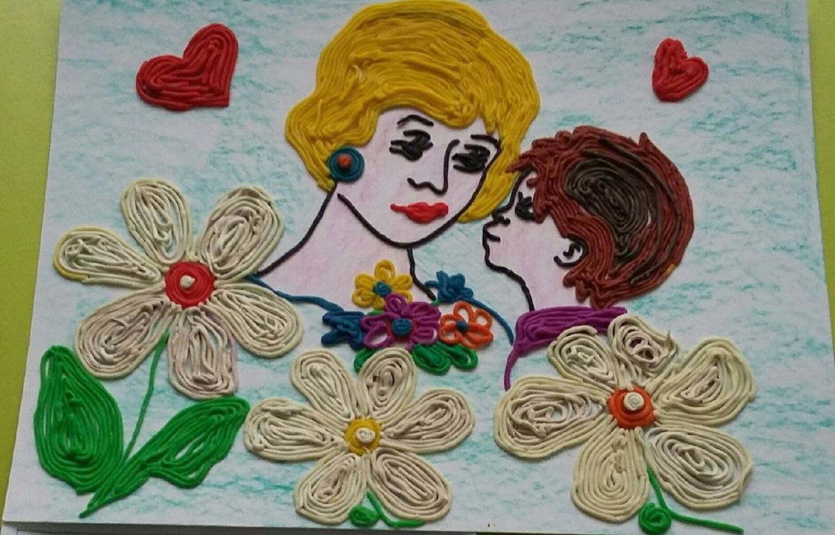 Мама с дошкольником